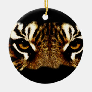 Adorno De Cerámica Ojos de un tigre
