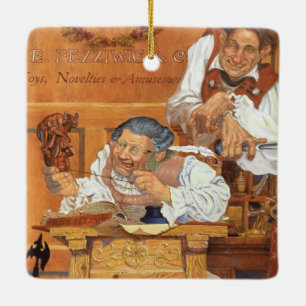 Adorno De Cerámica Old Fezziwig