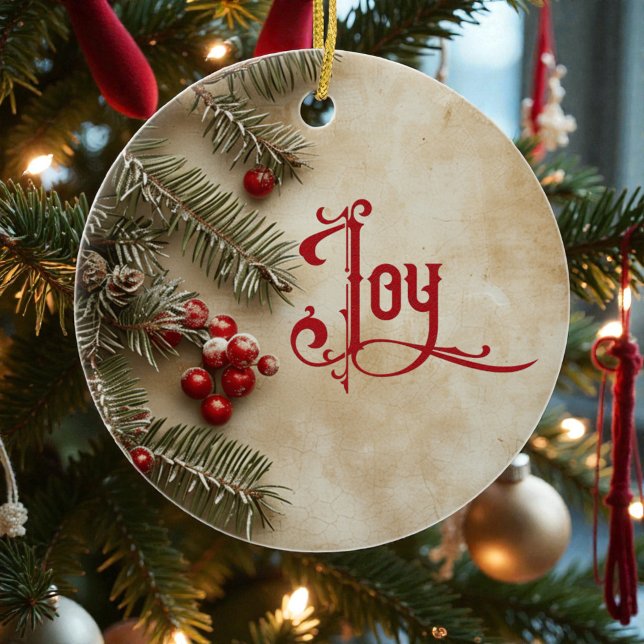 Adorno De Cerámica Old Victorian Rustic Family Personalized (Subido por el creador)