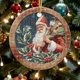 Adorno De Cerámica Old Victorian Rustic Family Personalized