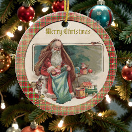 Adorno De Cerámica Old Victorian Rustic Family Personalized