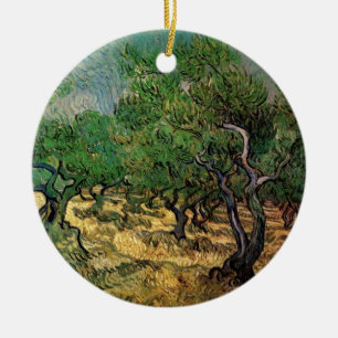 Adorno De Cerámica Olivar por Vincent van Gogh