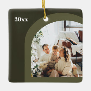 Adorno De Cerámica Olive Green Modern Arch Photo Modern 2023