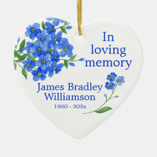 Adorno De Cerámica Olvídate de mí, no recuerdo a Keepsake