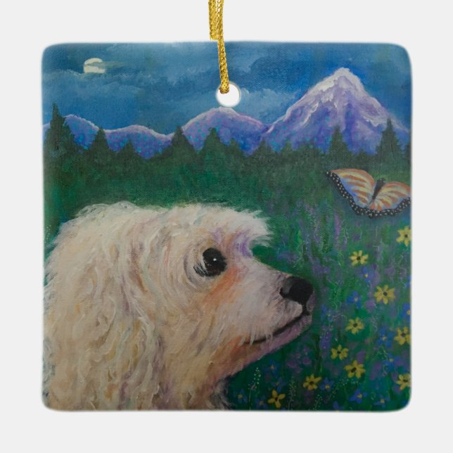 Adorno De Cerámica Olvídate de que no (Anverso)