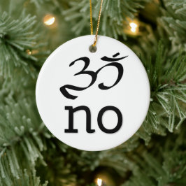 Adorno De Cerámica Om no