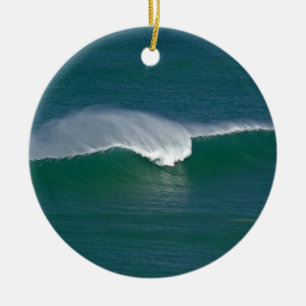 Adorno De Cerámica Onda del navidad