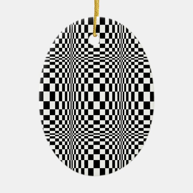 Adorno De Cerámica OP-Art #1 en Emporio Moffa (Frente)