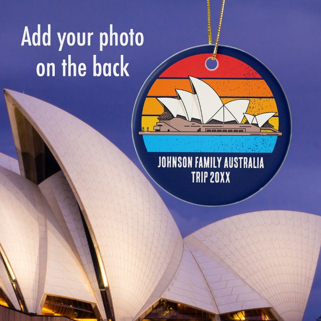 Adorno De Cerámica Ópera de Sidney - Personalizado de viaje de Austra (Subido por el creador)