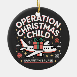 Adorno De Cerámica Operación Navidades Bolsa Samaritana Infantil