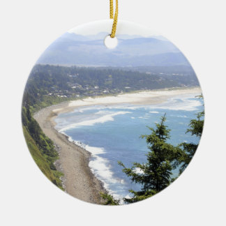 Adorno De Cerámica Opinión de la costa de Oregon