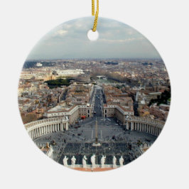 Adorno De Cerámica Opiniones de la basílica de San Pedro