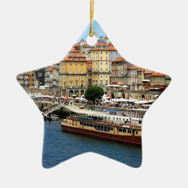 Adorno De Cerámica Oporto, Portugal (Frente)