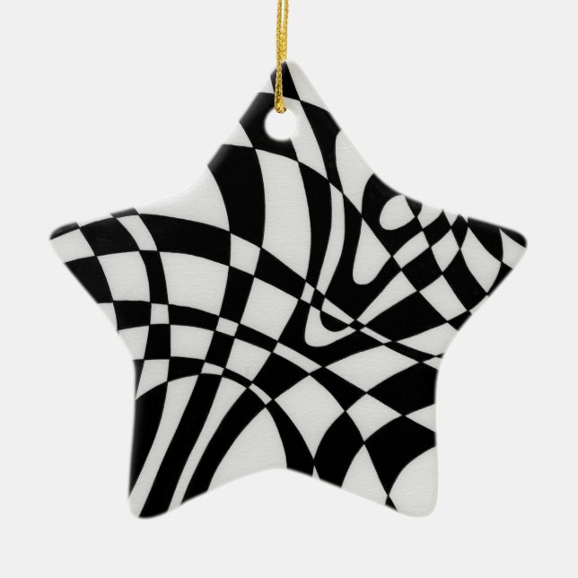 Adorno De Cerámica Óptica #1a de Michael Moffa (Frente)