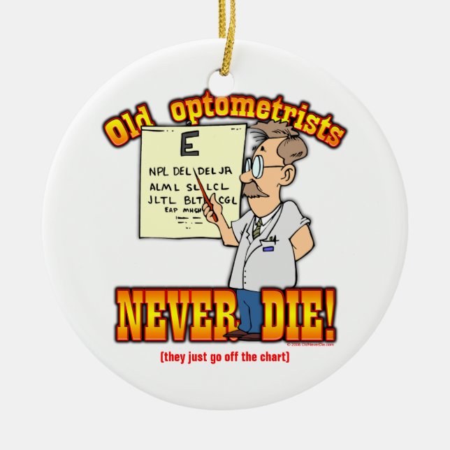 Adorno De Cerámica Optometristas (Frente)