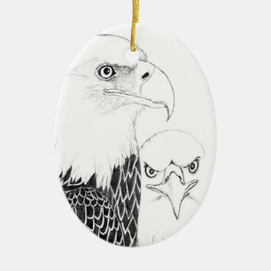 Adorno De Cerámica ORDEN DE cerámica del LIBRO FL EAGLE NEST