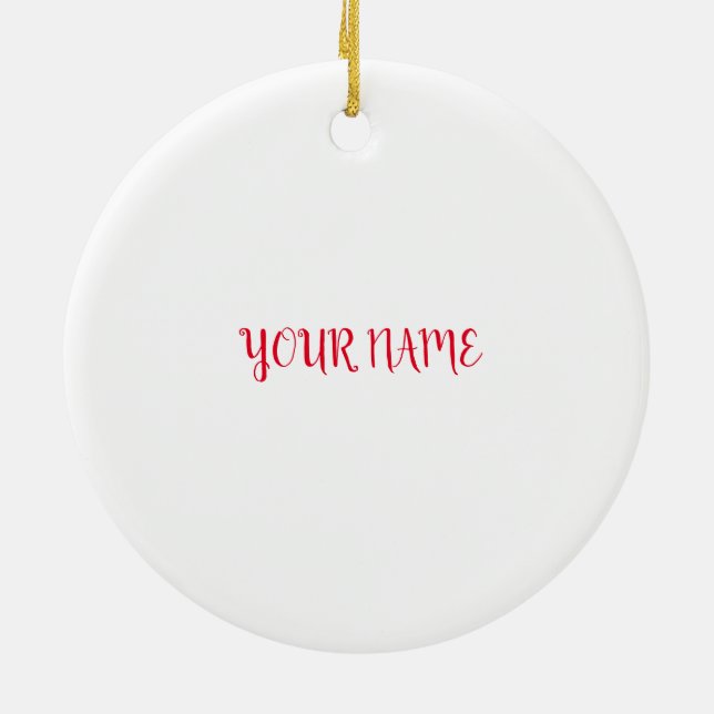 ADORNO DE CERÁMICA ORDENANTES PARA NAVIDADES (Atrás)