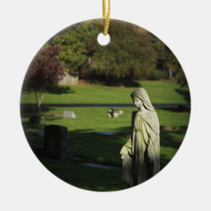 Adorno De Cerámica Oregón, Lago Oswego, Cementerio Oswego Pioneer