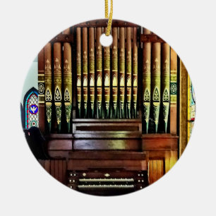 Adorno De Cerámica Órgano en iglesia