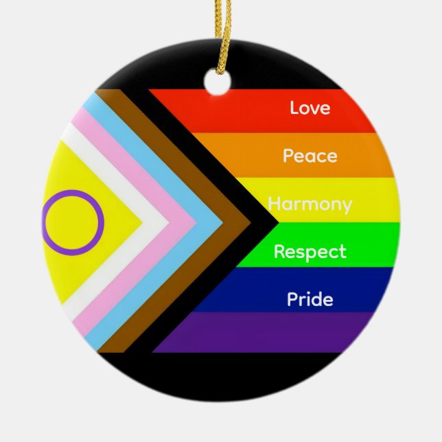 Adorno De Cerámica Orgullo (Frente)