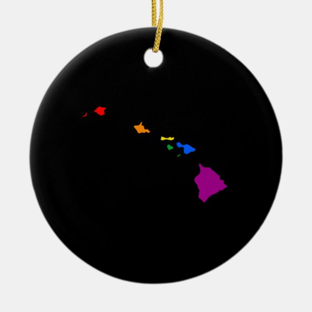 ADORNO DE CERÁMICA ORGULLO DE HAWAII - .PNG (Frente)