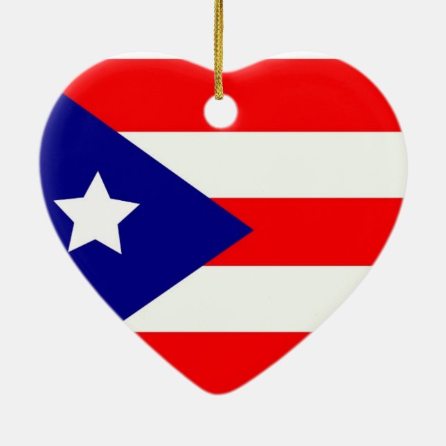 Adorno De Cerámica Orgullo de Puerto Rico (Atrás)