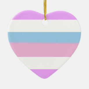ADORNO DE CERÁMICA ORGULLO INTERSEXUAL