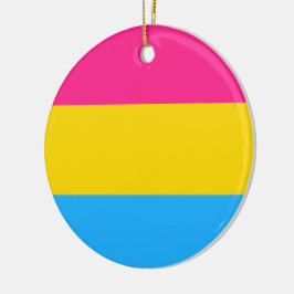 Adorno De Cerámica Orgullo Pansexual (Bandera Pan)