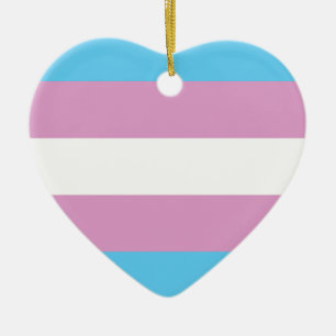 Adorno De Cerámica Orgullo Transexual