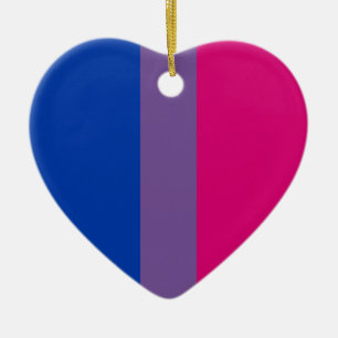 Adorno De Cerámica Orgulloso Bisexual