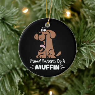 Adorno De Cerámica Orgulloso padre de un batido de moffin diseñado pa