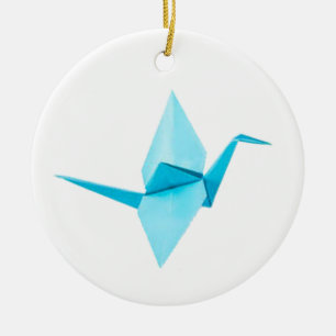 Adorno De Cerámica Origami Crane