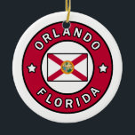 Adorno De Cerámica Orlando la Florida<br><div class="desc">Orlando la Florida</div>