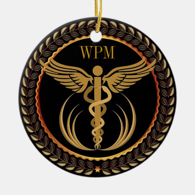 Adorno De Cerámica Ornamenet médico - SRF (Frente)