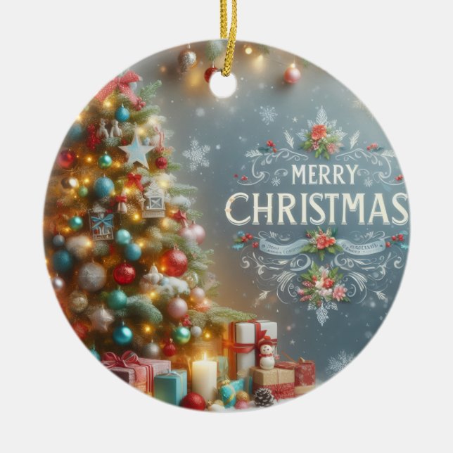 Adorno De Cerámica Ornament (Frente)