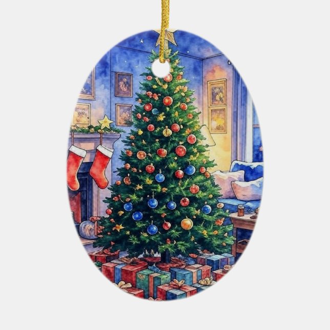 Adorno De Cerámica Ornament (Frente)