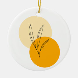 Adorno De Cerámica Ornament simple design 