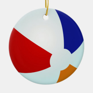 Adorno De Cerámica Ornamento, Beachball