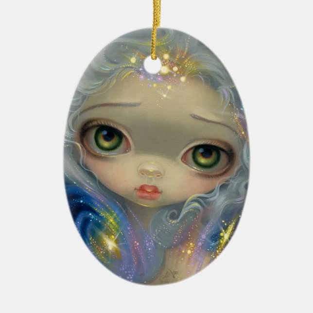 Adorno De Cerámica "Ornamento del ángel de Stardust" (Frente)