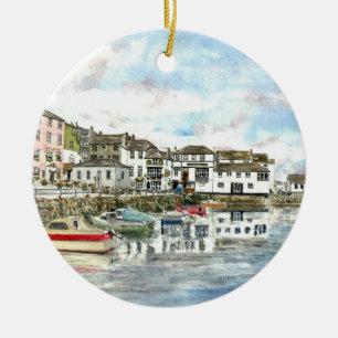Adorno De Cerámica "Ornamento del puerto interno de Falmouth"