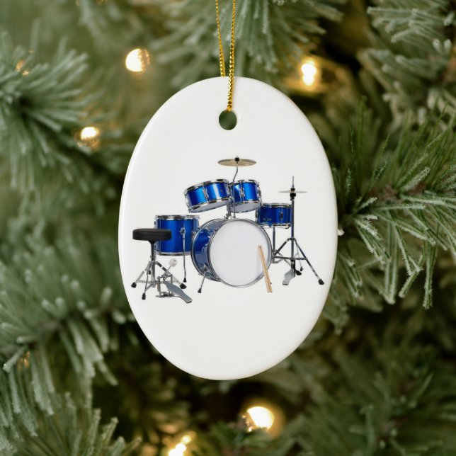 ADORNO DE CERÁMICA *ORNAMIENTO DE NAVIDAD DE DRUMADOR* (Árbol)