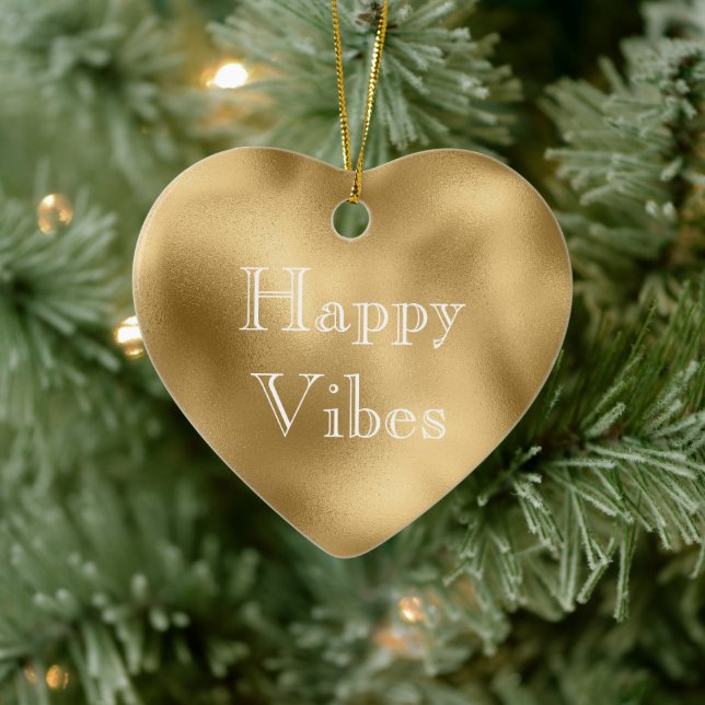 Adorno De Cerámica Oro de moda (Árbol)