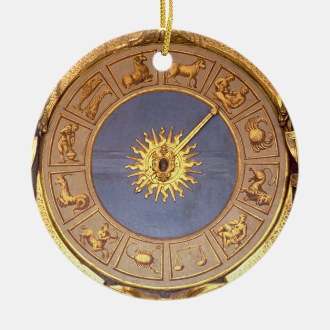 Adorno De Cerámica Orologio Zodicale (reloj del zodiaco) (fresco y (Frente)