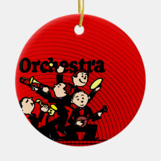 Adorno De Cerámica Orquesta