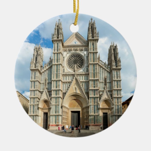 Adorno De Cerámica Orvieto (Italia) (Frente)