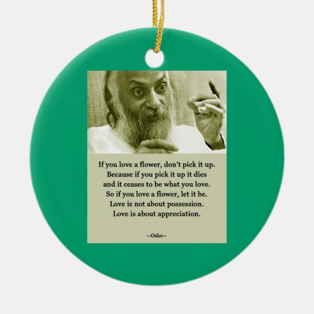 Adorno De Cerámica Osho (Frente)