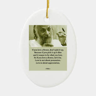 Adorno De Cerámica Osho