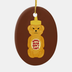 Adorno De Cerámica Oso de miel