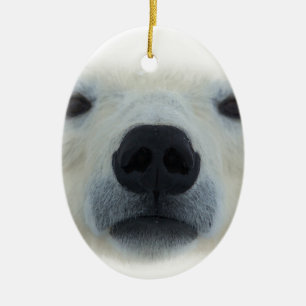 Adorno De Cerámica Oso polar