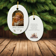 Oval de Rustic Woodland Navidades